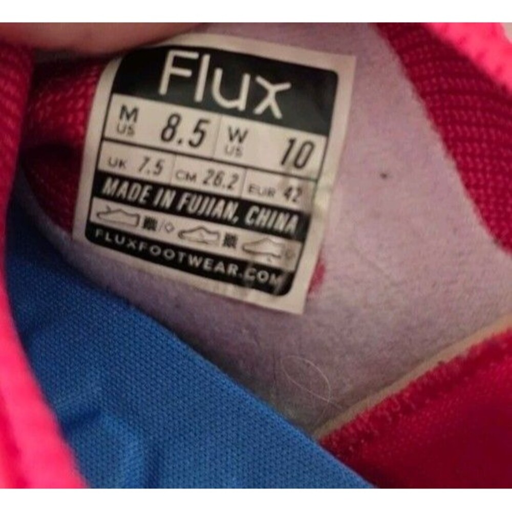 Flux Footwear Adapt Runner Neon Pink Men S 8.5 Women S 10 Barefoot Knit Shoes - Picture 6 of 7